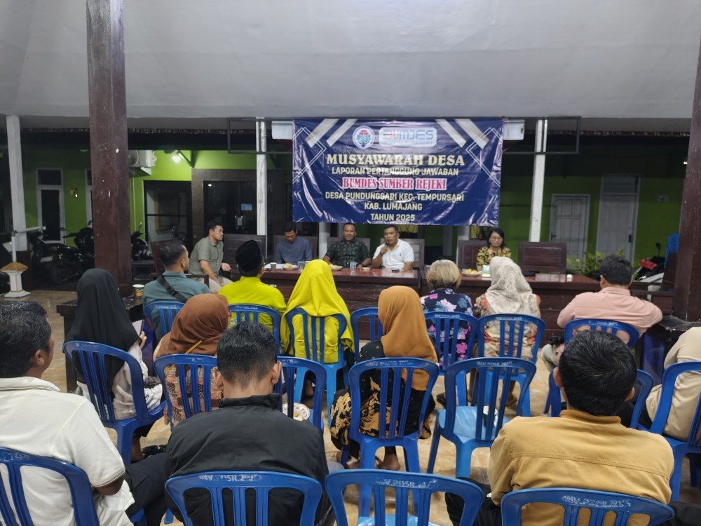 Musyawarah pertanggungjawaban BUMDes tahun buku 2025